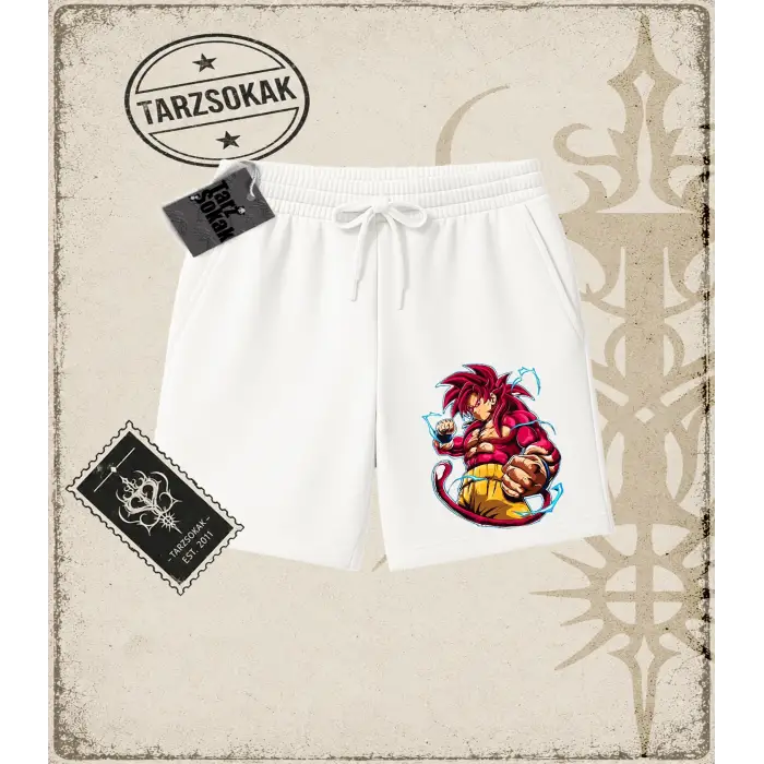 Dragon Ball Anime Baskılı Unisex Şort