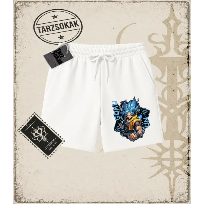 Dragon Ball Anime Baskılı Unisex Şort