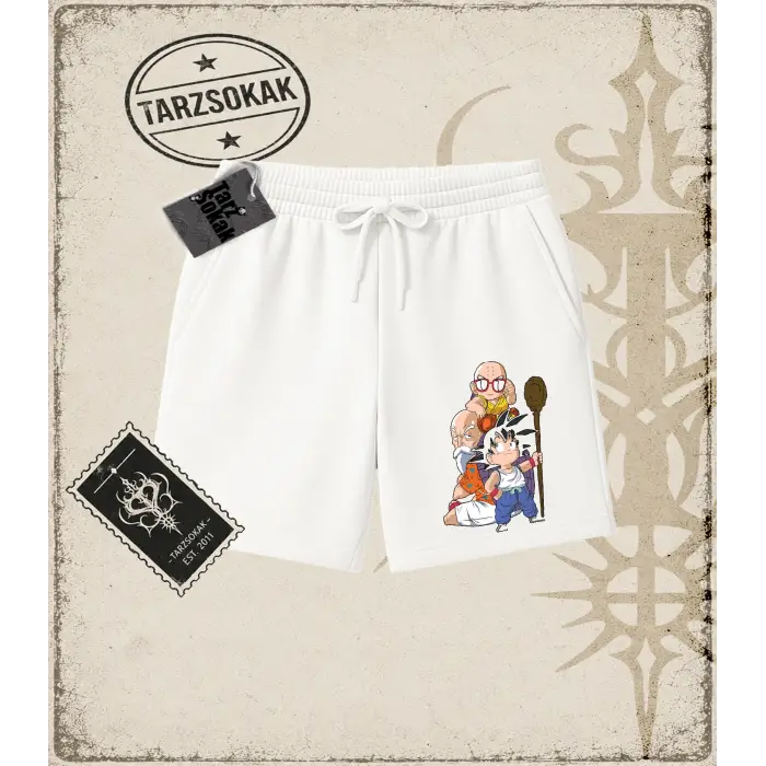 Dragon Ball Anime Baskılı Unisex Şort