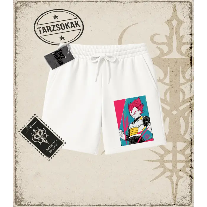 Dragon Ball Anime Baskılı Unisex Şort