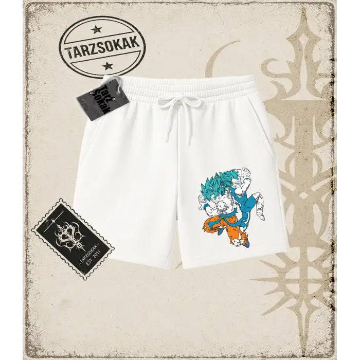 Dragon Ball Anime Baskılı Unisex Şort