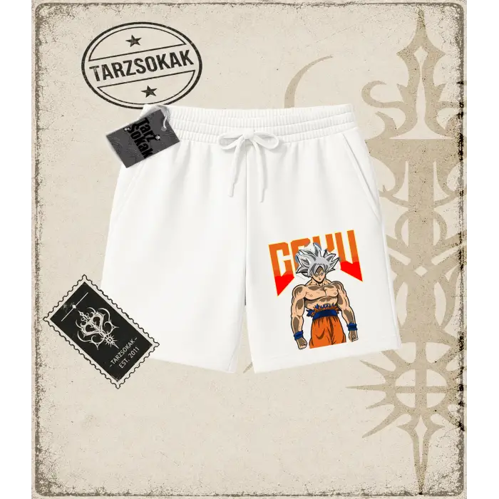 Dragon Ball Anime Baskılı Unisex Şort