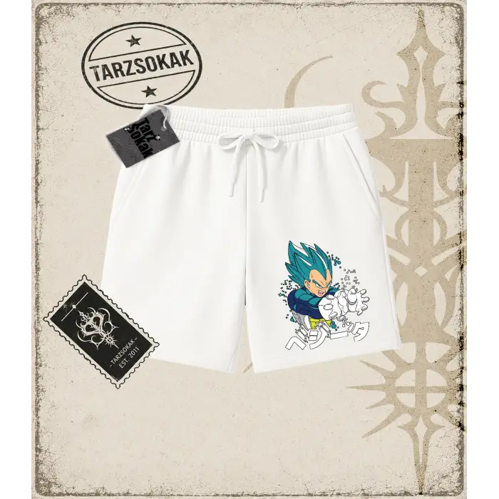 Dragon Ball Anime Baskılı Unisex Şort