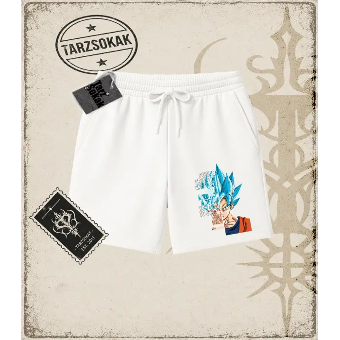 Dragon Ball Anime Baskılı Unisex Şort