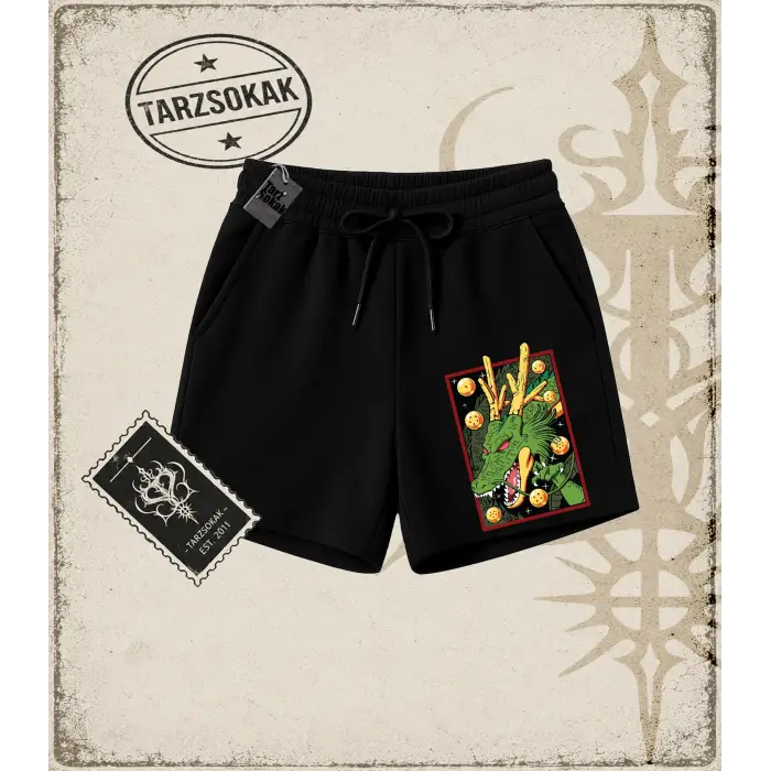 Dragon Ball Anime Baskılı Unisex Şort