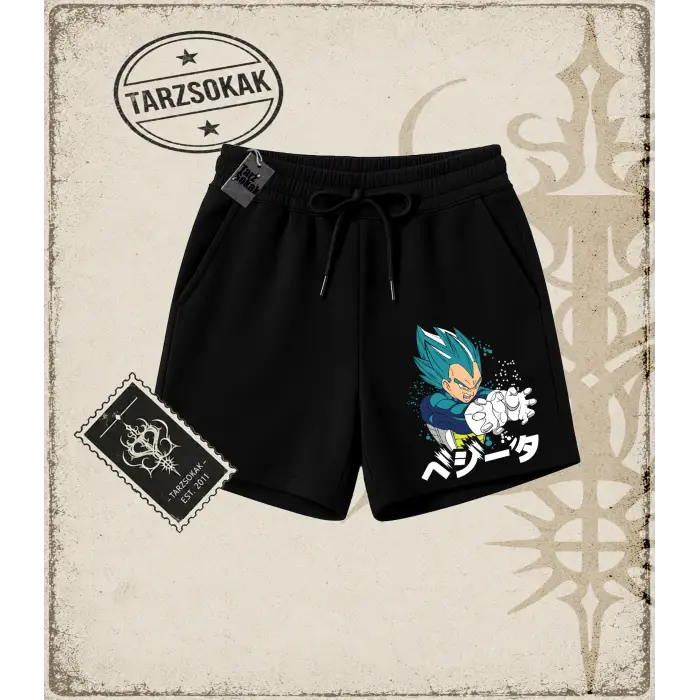 Dragon Ball Anime Baskılı Unisex Şort