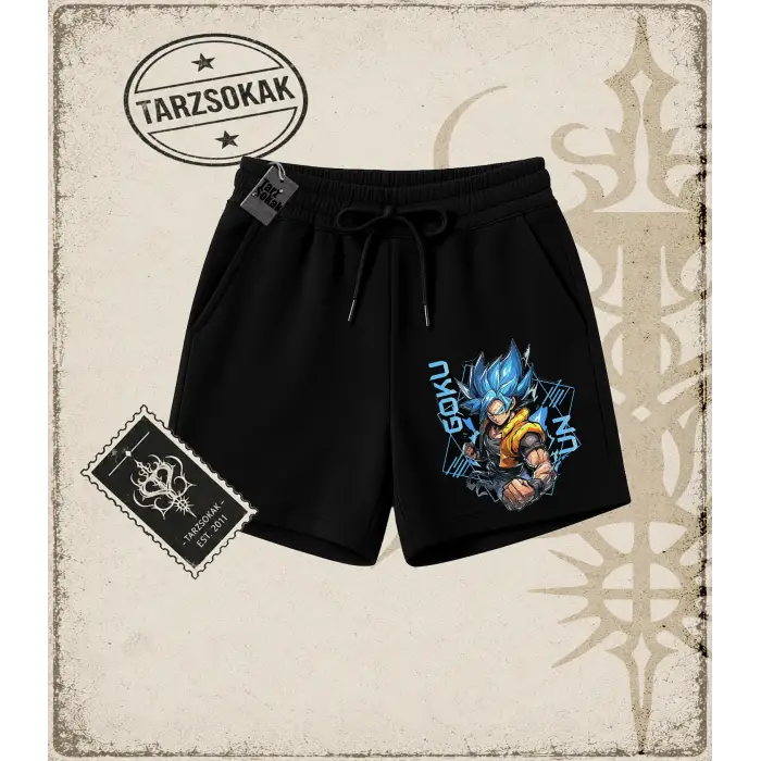 Dragon Ball Anime Baskılı Unisex Şort