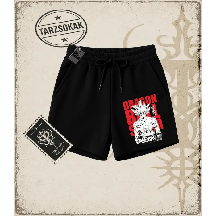 Dragon Ball Anime Baskılı Unisex Şort