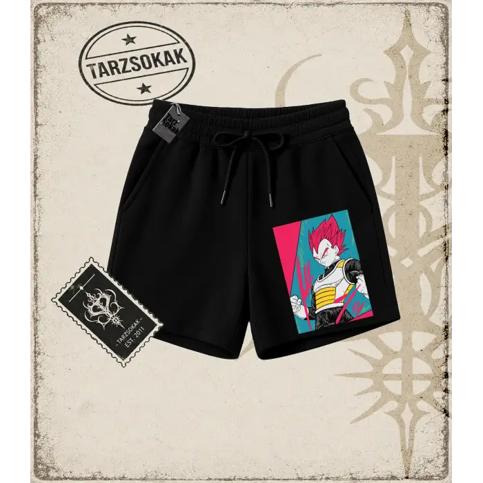 Dragon Ball Anime Baskılı Unisex Şort