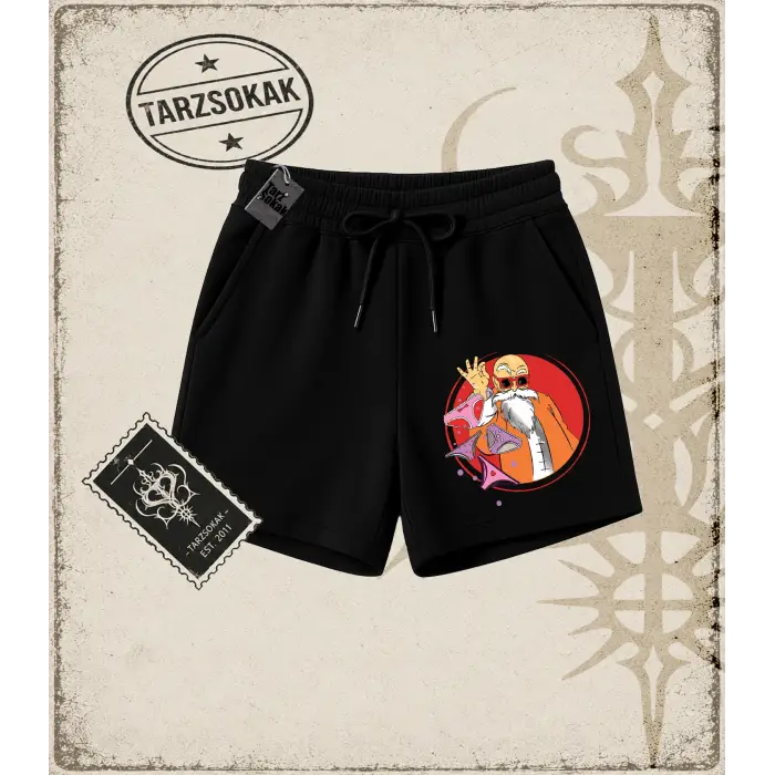 Dragon Ball Anime Baskılı Unisex Şort