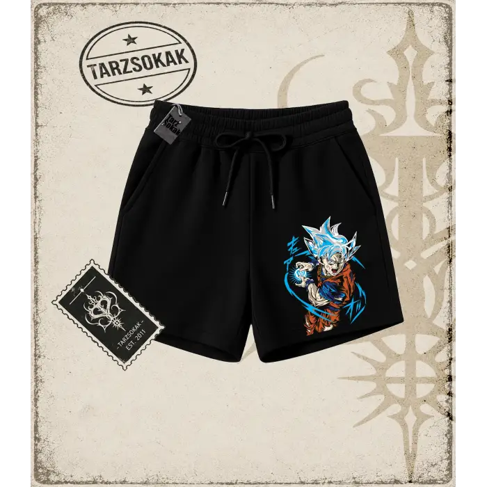 Dragon Ball Anime Baskılı Unisex Şort