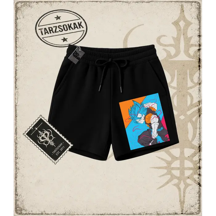 Dragon Ball Anime Baskılı Unisex Şort