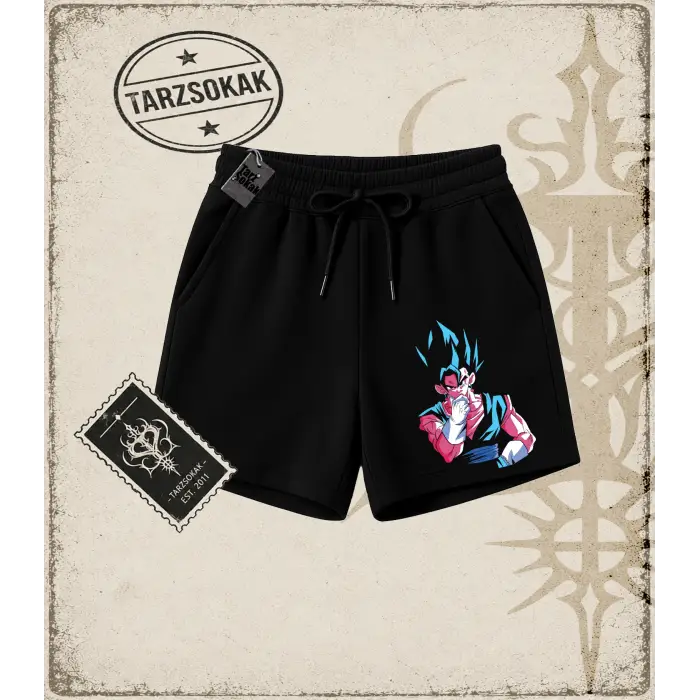 Dragon Ball Anime Baskılı Unisex Şort