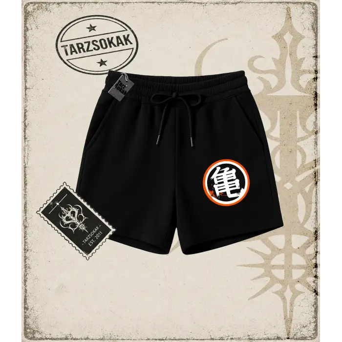 Dragon Ball Anime Baskılı Unisex Şort
