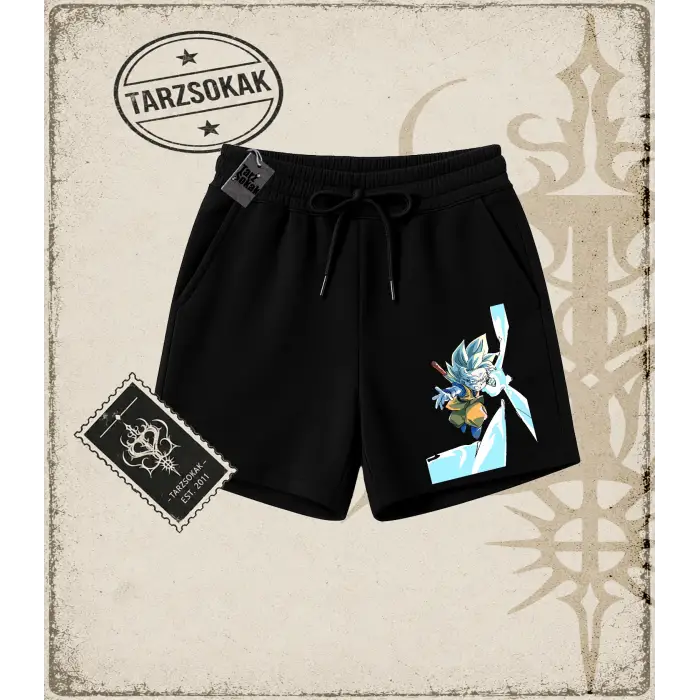Dragon Ball Anime Baskılı Unisex Şort