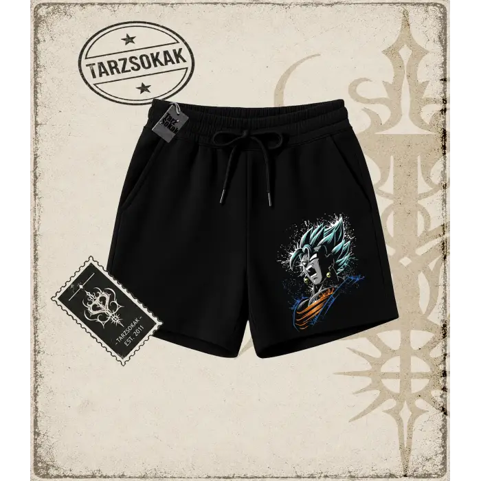 Dragon Ball Anime Baskılı Unisex Şort
