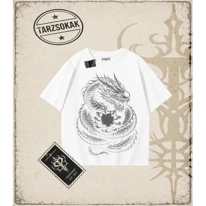 Dragon Oversize Unisex Tişört