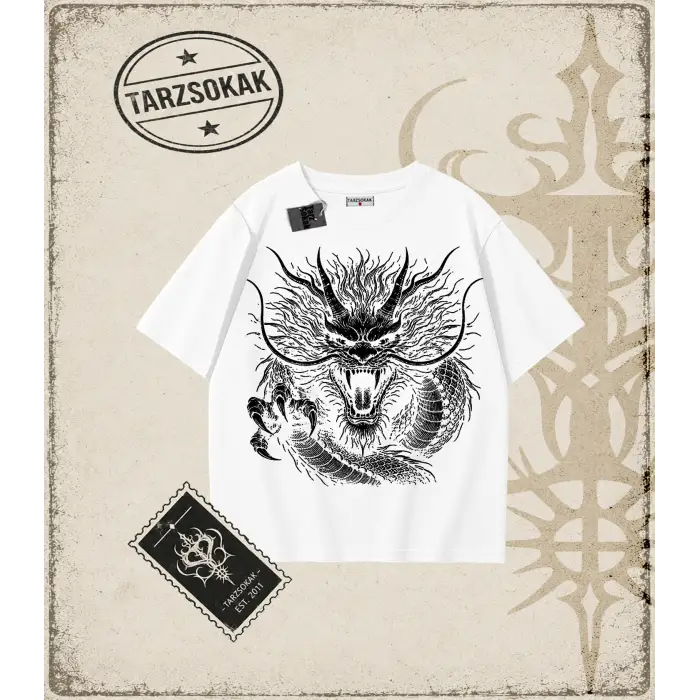 Dragon   Oversize Unisex Tişört