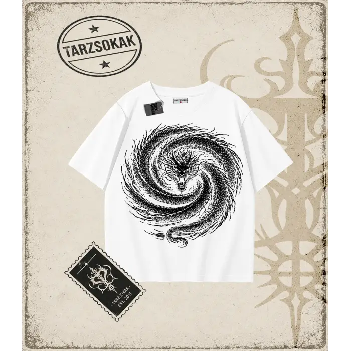 Dragon Oversize Unisex Tişört
