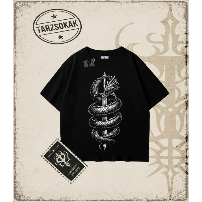 Dragon   Oversize Unisex Tişört