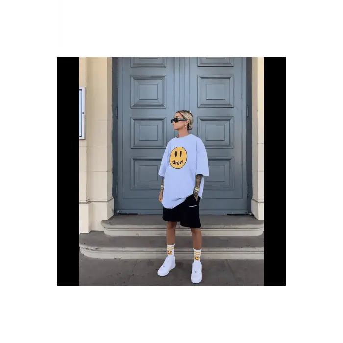 Drew Oversize T-shirt Beyaz