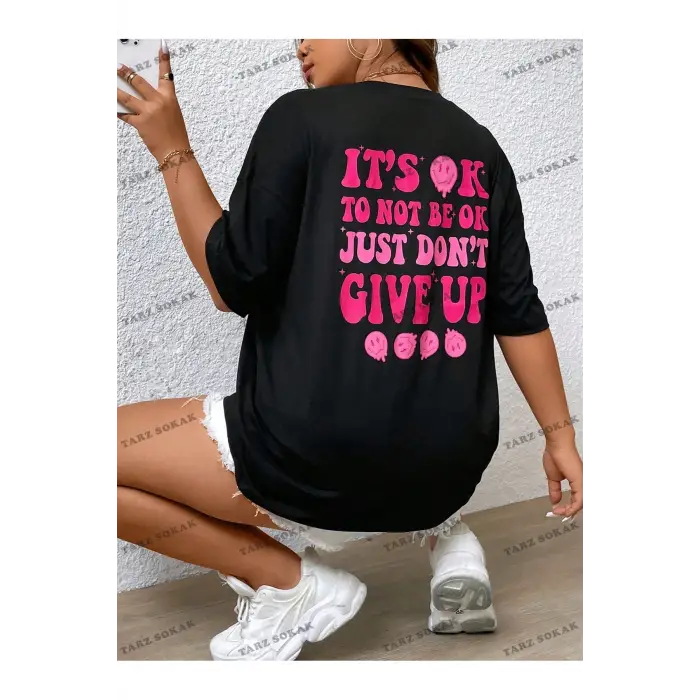 DÜZ  6 BASKISIZ Baskılı Oversize Kalıp Unisex T-shirt