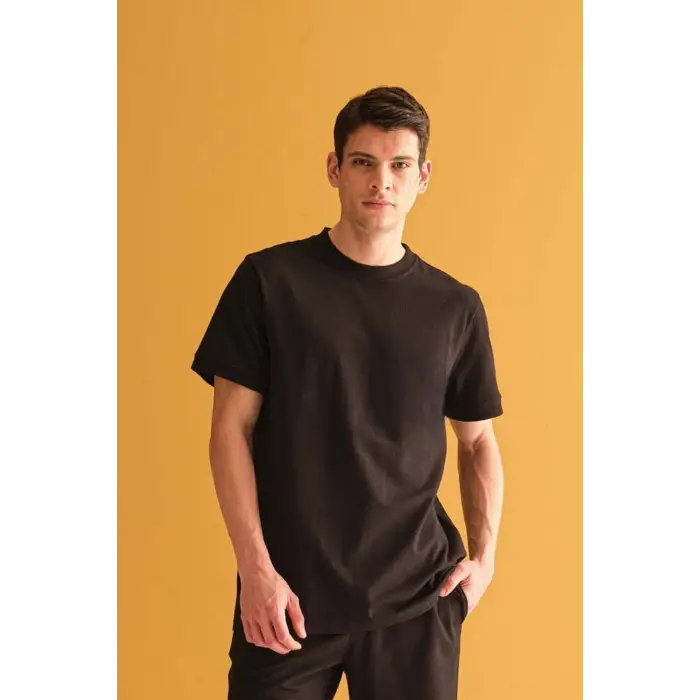 Erkek Oversize Comfort Kısa Kollu