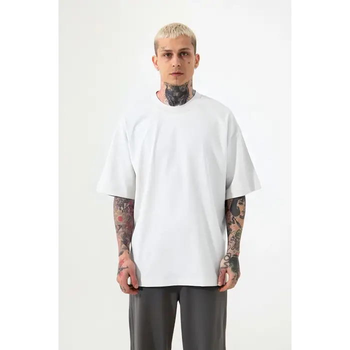 Erkek Oversize Kısa Kollu