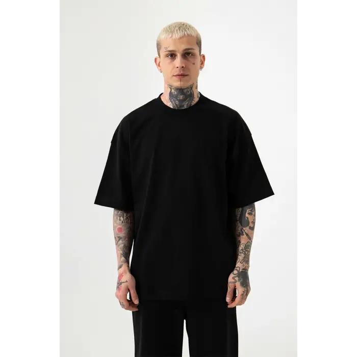 Erkek Oversize Kısa Kollu