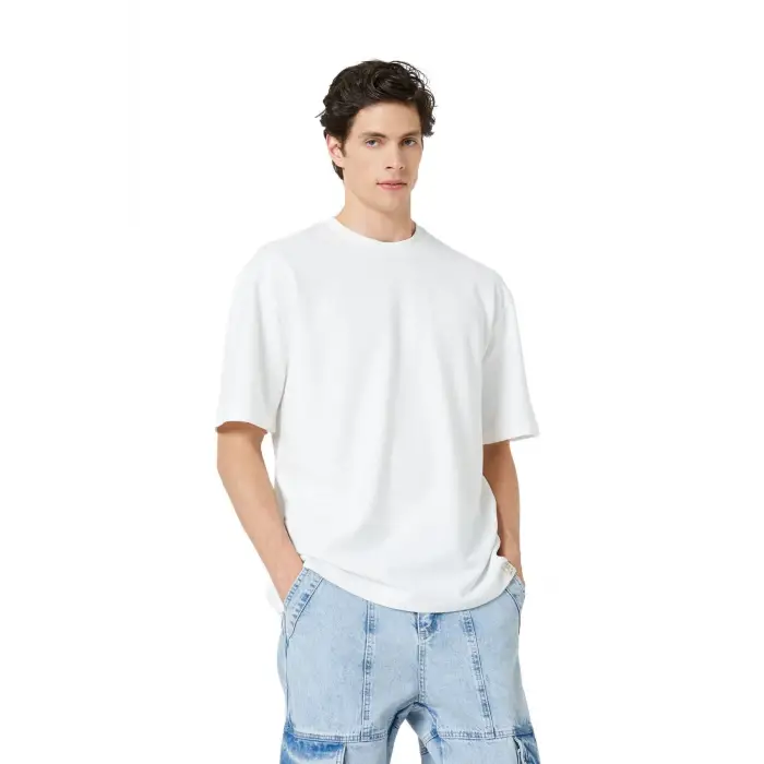 Erkek Rahat Kısa Kollu Oversize