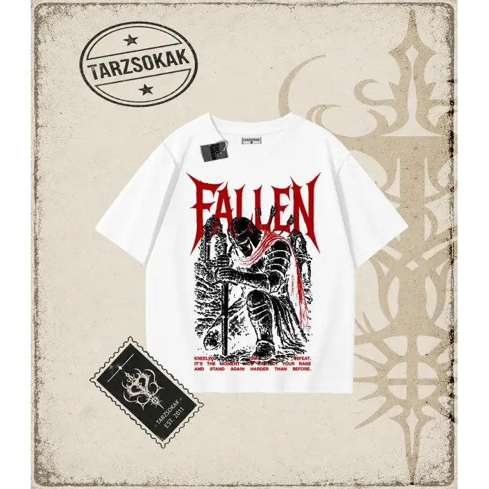 FALLEN Oversize Unisex Tişört