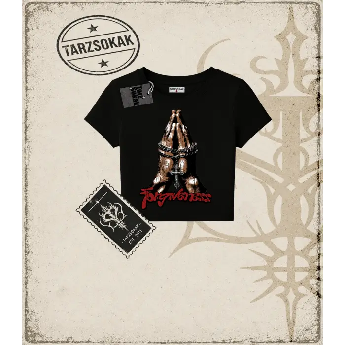 FORGIVENESS Kadın Baby Tee
