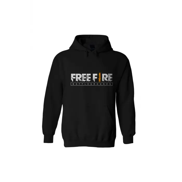 Free Fire Unisex Kapüşönlu Hoodie