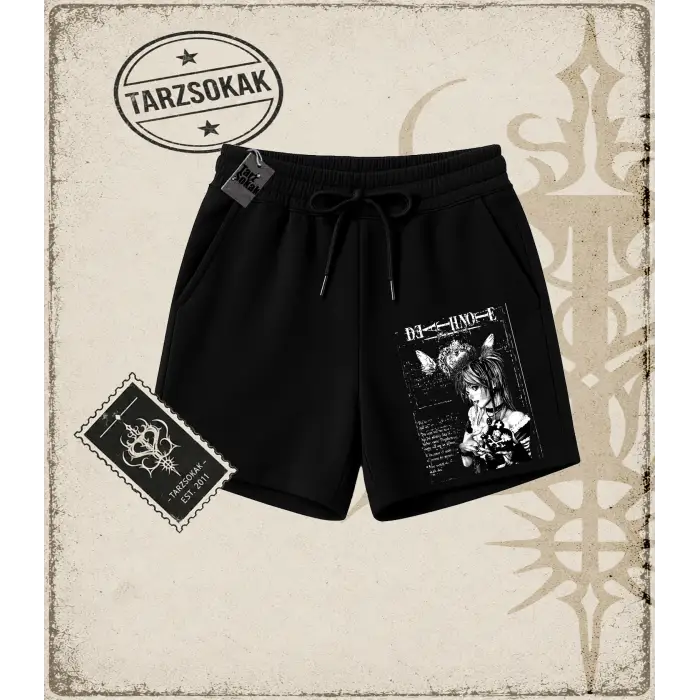 Gotik & Grunge STREETWEAR DEAT NOTE Unisex Şort