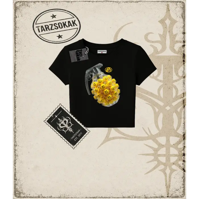 Gotik & Grunge STREETWEAR GRENADE Baby Tee