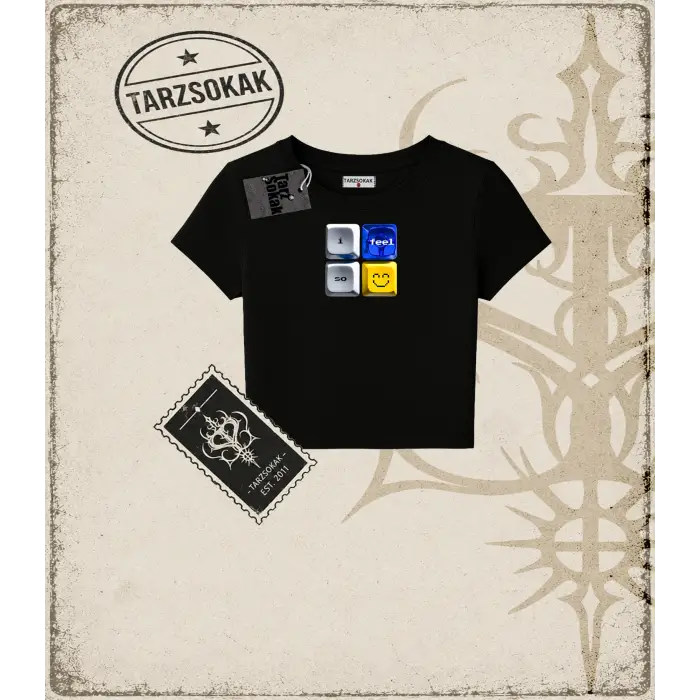 Gotik & Grunge STREETWEAR KEYCAP 1 Baby Tee