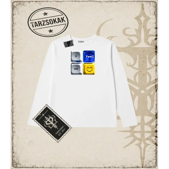 Gotik & Grunge STREETWEAR KEYCAP 1 Long Sleeve