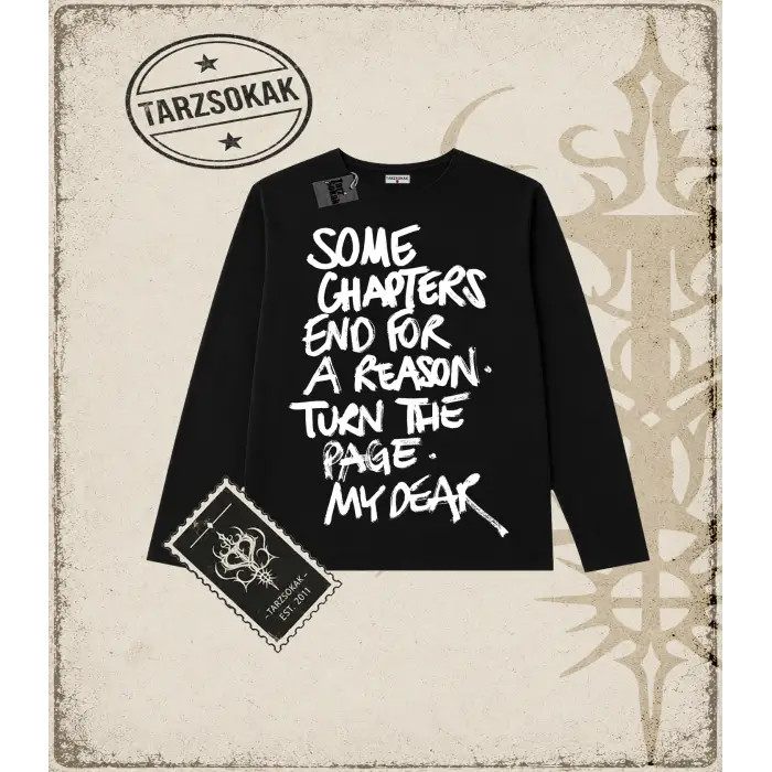 Gotik & Grunge STREETWEAR SOME CHAPTERS  Long Sleeve