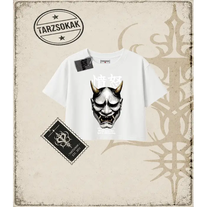 HANNYA   Kadın Crop Tişört