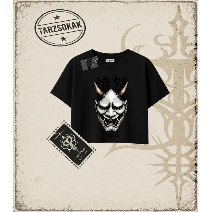 HANNYA   Kadın Crop Tişört
