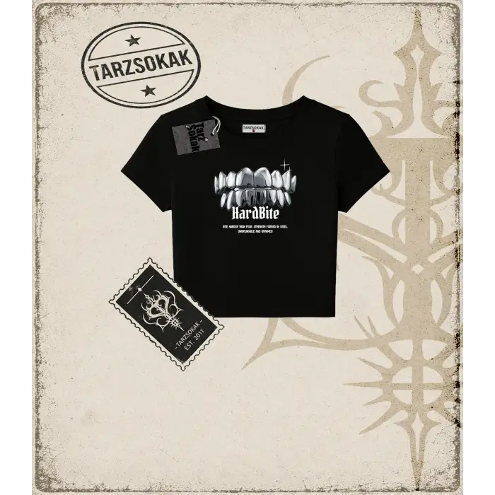 HARD BITE Kadın Baby Tee