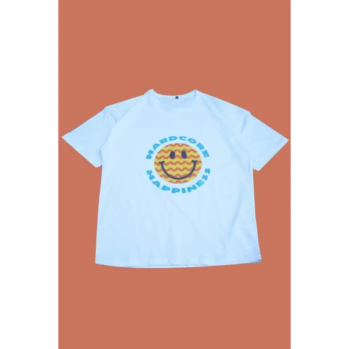 Hardcore Happiness / Oversize Tişört