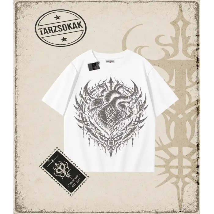 HEART Oversize Unisex Tişört