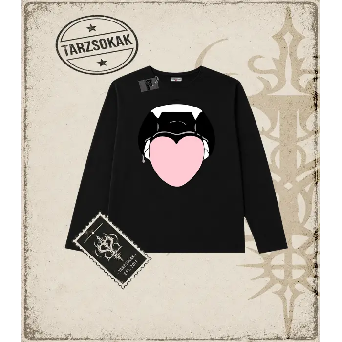 Hentai Anime Baskılı Long Sleeve