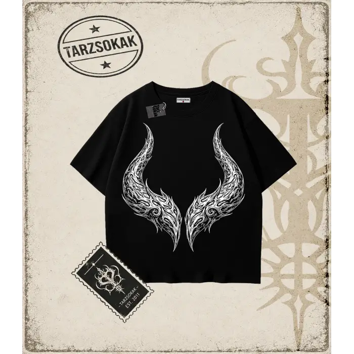 HORN Oversize Unisex Tişört