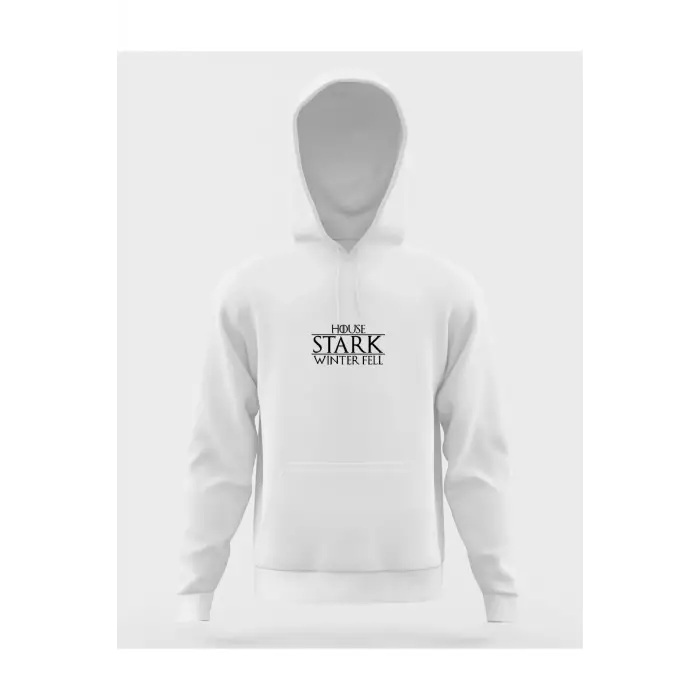 House Stark Unisex Kapüşönlu Hoodie