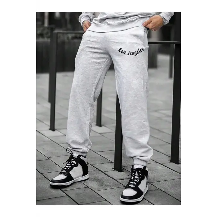 Hypemode Letter Graphic Drawstring Waist Eşofman Altı