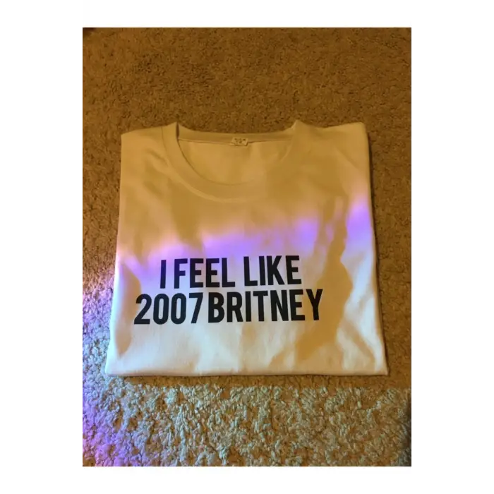 I Feel Like 2007 Britney Tshirt