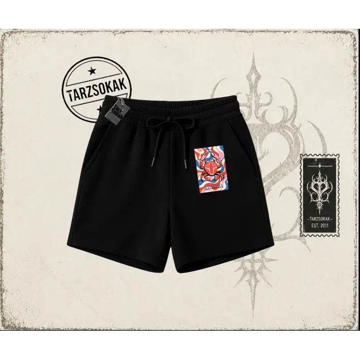 Kadın California Lobster Unisex Şort Beyaz