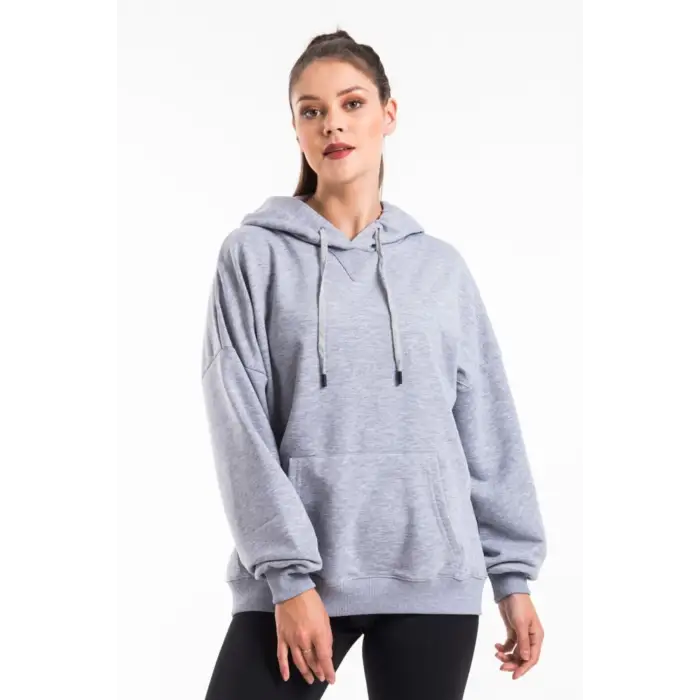 Kadın Grimelanj Kapüşonlu Sweatshirt Cy84194